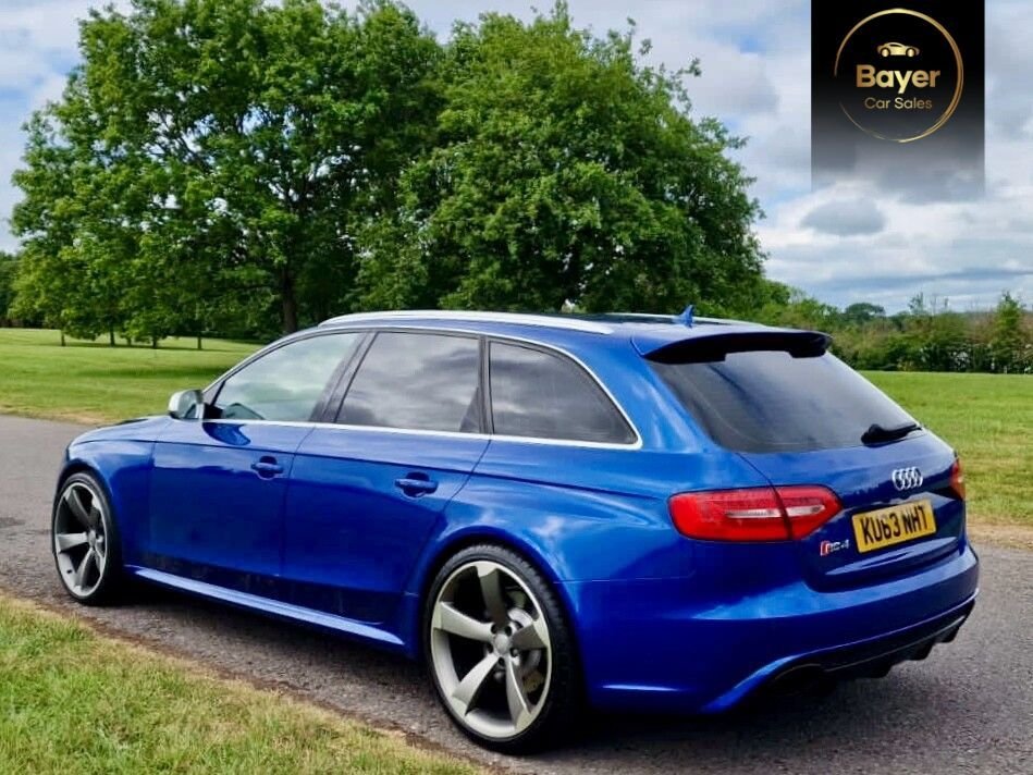 USED 2013 63 AUDI RS4 AVANT 4.2 FSI V8 Estate 5dr Petrol S Tronic quattro Euro 5 (450 ps) FINANCE AVAILABLE