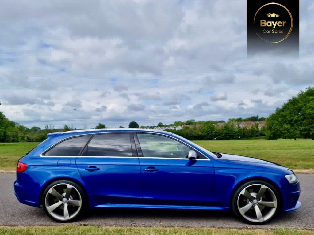 USED 2013 63 AUDI RS4 AVANT 4.2 FSI V8 Estate 5dr Petrol S Tronic quattro Euro 5 (450 ps) FINANCE AVAILABLE