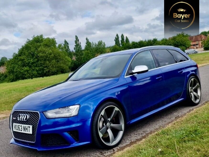 USED 2013 63 AUDI RS4 AVANT 4.2 FSI V8 Estate 5dr Petrol S Tronic quattro Euro 5 (450 ps) FINANCE AVAILABLE