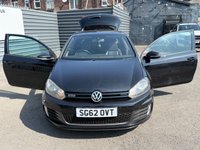 USED 2012 62 VOLKSWAGEN GOLF 2.0 TDI GTD (Leather) Hatchback 3dr Diesel DSG Euro 5 (170 ps) PARKING SENSORS, AUTO PARK, NAV