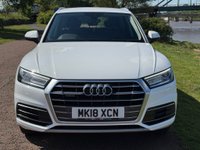 USED 2018 18 AUDI Q5 2.0 TFSI Sport SUV 5dr Petrol S Tronic quattro Euro 6 (s/s) (252 ps) **APPLE CARPLAY**FULL LEATHER**CRUISE CONTROL**