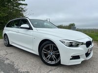 USED 2018 J BMW 3 SERIES 2.0 320d M Sport Touring 5dr Diesel Manual Euro 6 (s/s) (190 ps) BMW PROFESSIONAL MEDIA PACKAGE + REAR PARKING SENSORS + ADAPTIVE M-SPORT SUSPENSION + DAB RADIO + AUTOMATIC TAILGATE + CRUISE CONTROL WITH BRAKE FUNCTION + BLUETOOTH + iDRIVE CONTROLLER + RAIN SENSING WIPERS + AUTOMATIC HEADLIGHTS + SAT NAV + FRONT SPORT SEATS + AUTOMATIC TWO-ZONE CLIMATE CONTROL WITH AIR CON + RUN FLAT TYRES + M-SPORT MULTIFUNCTION LEATHER STEERING WHEEL + 6.5' COLOURED DISPLAY SCREEN + 18' M STAR SPOKE ALLOY WHEELS WITH TPMS