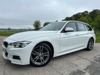 USED 2018 J BMW 3 SERIES 2.0 320d M Sport Touring 5dr Diesel Manual Euro 6 (s/s) (190 ps) BMW PROFESSIONAL MEDIA PACKAGE + REAR PARKING SENSORS + ADAPTIVE M-SPORT SUSPENSION + DAB RADIO + AUTOMATIC TAILGATE + CRUISE CONTROL WITH BRAKE FUNCTION + BLUETOOTH + iDRIVE CONTROLLER + RAIN SENSING WIPERS + AUTOMATIC HEADLIGHTS + SAT NAV + FRONT SPORT SEATS + AUTOMATIC TWO-ZONE CLIMATE CONTROL WITH AIR CON + RUN FLAT TYRES + M-SPORT MULTIFUNCTION LEATHER STEERING WHEEL + 6.5' COLOURED DISPLAY SCREEN + 18' M STAR SPOKE ALLOY WHEELS WITH TPMS