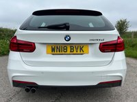 USED 2018 J BMW 3 SERIES 2.0 320d M Sport Touring 5dr Diesel Manual Euro 6 (s/s) (190 ps) BMW PROFESSIONAL MEDIA PACKAGE + REAR PARKING SENSORS + ADAPTIVE M-SPORT SUSPENSION + DAB RADIO + AUTOMATIC TAILGATE + CRUISE CONTROL WITH BRAKE FUNCTION + BLUETOOTH + iDRIVE CONTROLLER + RAIN SENSING WIPERS + AUTOMATIC HEADLIGHTS + SAT NAV + FRONT SPORT SEATS + AUTOMATIC TWO-ZONE CLIMATE CONTROL WITH AIR CON + RUN FLAT TYRES + M-SPORT MULTIFUNCTION LEATHER STEERING WHEEL + 6.5' COLOURED DISPLAY SCREEN + 18' M STAR SPOKE ALLOY WHEELS WITH TPMS