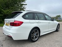 USED 2018 J BMW 3 SERIES 2.0 320d M Sport Touring 5dr Diesel Manual Euro 6 (s/s) (190 ps) BMW PROFESSIONAL MEDIA PACKAGE + REAR PARKING SENSORS + ADAPTIVE M-SPORT SUSPENSION + DAB RADIO + AUTOMATIC TAILGATE + CRUISE CONTROL WITH BRAKE FUNCTION + BLUETOOTH + iDRIVE CONTROLLER + RAIN SENSING WIPERS + AUTOMATIC HEADLIGHTS + SAT NAV + FRONT SPORT SEATS + AUTOMATIC TWO-ZONE CLIMATE CONTROL WITH AIR CON + RUN FLAT TYRES + M-SPORT MULTIFUNCTION LEATHER STEERING WHEEL + 6.5' COLOURED DISPLAY SCREEN + 18' M STAR SPOKE ALLOY WHEELS WITH TPMS