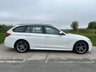USED 2018 J BMW 3 SERIES 2.0 320d M Sport Touring 5dr Diesel Manual Euro 6 (s/s) (190 ps) BMW PROFESSIONAL MEDIA PACKAGE + REAR PARKING SENSORS + ADAPTIVE M-SPORT SUSPENSION + DAB RADIO + AUTOMATIC TAILGATE + CRUISE CONTROL WITH BRAKE FUNCTION + BLUETOOTH + iDRIVE CONTROLLER + RAIN SENSING WIPERS + AUTOMATIC HEADLIGHTS + SAT NAV + FRONT SPORT SEATS + AUTOMATIC TWO-ZONE CLIMATE CONTROL WITH AIR CON + RUN FLAT TYRES + M-SPORT MULTIFUNCTION LEATHER STEERING WHEEL + 6.5' COLOURED DISPLAY SCREEN + 18' M STAR SPOKE ALLOY WHEELS WITH TPMS