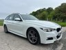 USED 2018 J BMW 3 SERIES 2.0 320d M Sport Touring 5dr Diesel Manual Euro 6 (s/s) (190 ps) BMW PROFESSIONAL MEDIA PACKAGE + REAR PARKING SENSORS + ADAPTIVE M-SPORT SUSPENSION + DAB RADIO + AUTOMATIC TAILGATE + CRUISE CONTROL WITH BRAKE FUNCTION + BLUETOOTH + iDRIVE CONTROLLER + RAIN SENSING WIPERS + AUTOMATIC HEADLIGHTS + SAT NAV + FRONT SPORT SEATS + AUTOMATIC TWO-ZONE CLIMATE CONTROL WITH AIR CON + RUN FLAT TYRES + M-SPORT MULTIFUNCTION LEATHER STEERING WHEEL + 6.5' COLOURED DISPLAY SCREEN + 18' M STAR SPOKE ALLOY WHEELS WITH TPMS