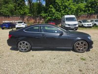 USED 2013 V MERCEDES-BENZ C-CLASS 2.1 C220 CDI BlueEfficiency AMG Sport Plus Coupe 2dr Diesel G-Tronic+ Euro 5 (s/s) (170 ps) PARKING SENSORS | SPARE WHEEL