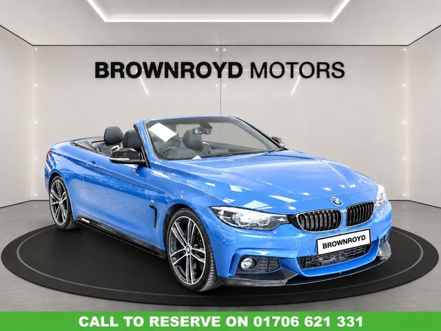 View our BMW 4 Series 2.0 420d M Sport Convertible 2dr Diesel Auto Euro 6 (s/s) (190 ps)