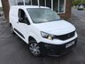 USED 2022 71 PEUGEOT PARTNER 1.5 BlueHDi 1000 Professional Premium Standard Panel Van 5dr Diesel Manual SWB Euro 6 (100 bhp) CAR PLAY, 3 SEATS, PLY LINED, PARKING SENSORS, 2 KEYS.
