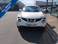 USED 2018 68 NISSAN JUKE 1.5 dCi Tekna SUV 5dr Diesel Manual Euro 6 (s/s) (110 ps) DIESEL SUV ONLY 34,367 MILES