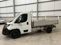 USED 2019 19 PEUGEOT BOXER 2.0 BLUEHDI 160PS SINGLE CAB TIPPER - NO VAT 1 YEARS MOT, AIR CON, VALUE