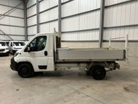 USED 2019 19 PEUGEOT BOXER 2.0 BLUEHDI 160PS SINGLE CAB TIPPER - NO VAT 1 YEARS MOT, AIR CON, VALUE