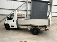 USED 2019 19 PEUGEOT BOXER 2.0 BLUEHDI 160PS SINGLE CAB TIPPER - NO VAT 1 YEARS MOT, AIR CON, VALUE