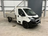 USED 2019 19 PEUGEOT BOXER 2.0 BLUEHDI 160PS SINGLE CAB TIPPER - NO VAT 1 YEARS MOT, AIR CON, VALUE