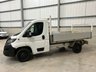USED 2019 19 PEUGEOT BOXER 2.0 BLUEHDI 160PS SINGLE CAB TIPPER - NO VAT 1 YEARS MOT, AIR CON, VALUE