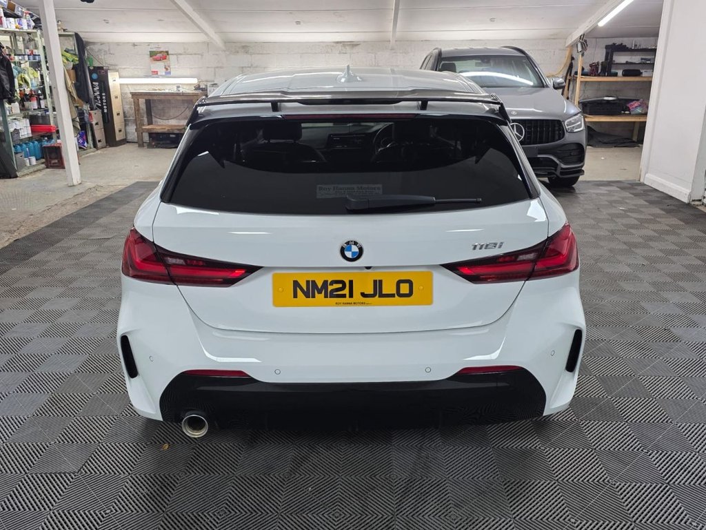 USED 2021 21 BMW 1 SERIES 1.5 118i M Sport (LCP) Hatchback 5dr Petrol DCT Euro 6 (s/s) (136 ps) Bluetooth - Park Sensor - SatNav!