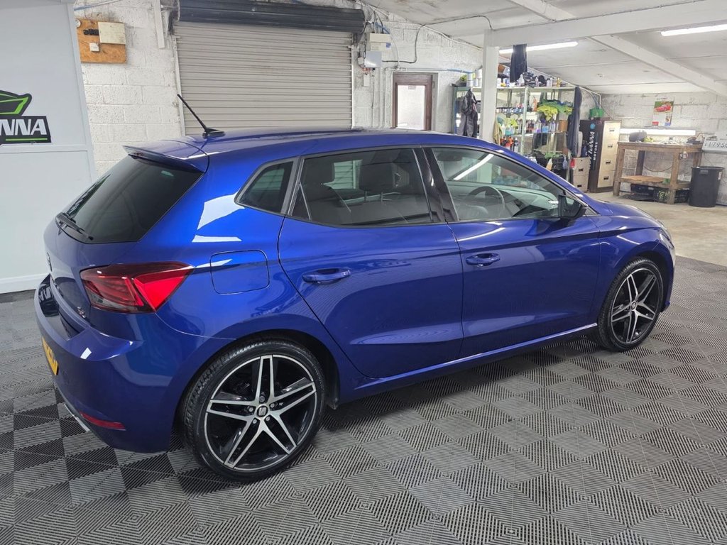 USED 2020 70 SEAT IBIZA 1.0 TSI FR Sport Hatchback 5dr Petrol Manual Euro 6 (s/s) GPF (95 ps) Cruise Control - Power Steering