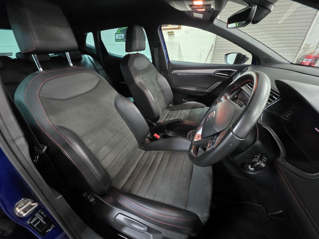 USED 2020 70 SEAT IBIZA 1.0 TSI FR Sport Hatchback 5dr Petrol Manual Euro 6 (s/s) GPF (95 ps) Cruise Control - Power Steering