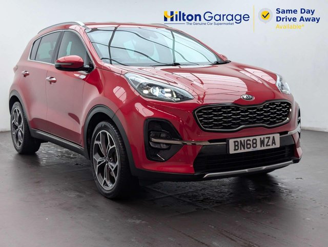 USED 2018 68 KIA SPORTAGE 1.6 Sportage GT-Line ISG 5dr CLICK+COLLECT / HOME DELIVERY