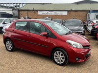 USED 2013 13 TOYOTA YARIS 1.33 Dual VVT-i T Spirit Euro 5 5dr 2 Owner/2Keys/Full history