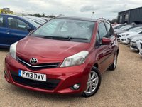 USED 2013 13 TOYOTA YARIS 1.33 Dual VVT-i T Spirit Euro 5 5dr 2 Owner/2Keys/Full history