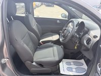 USED 2023 23 FIAT 500 Grey 1.0 MHEV hatchback, 44,183 miles, Euro 6, ULEZ compliant, 6-speed manual, 7in screen, CarPlay/Android Auto, sunroof, A/C, 15in alloys. This 2023 Fiat 500 is a superb example, having had only one owner since new. It features a responsive 1.0 litre petrol engine, meeting Euro 6 emissions standards. Inside, you'll find a 7in HD touchscreen radio complete with Bluetooth, USB, and DAB functionality, alongside seamless Apple CarPlay and Android Auto connectivity. Comfort is assured with air conditioning, while the rain and dusk sensors automatically activate the headlights. Enjoy the open air with the fixed panoramic sunroof, all con