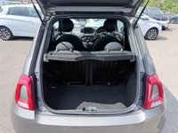 USED 2023 23 FIAT 500 Grey 1.0 MHEV hatchback, 44,183 miles, Euro 6, ULEZ compliant, 6-speed manual, 7in screen, CarPlay/Android Auto, sunroof, A/C, 15in alloys. This 2023 Fiat 500 is a superb example, having had only one owner since new. It features a responsive 1.0 litre petrol engine, meeting Euro 6 emissions standards. Inside, you'll find a 7in HD touchscreen radio complete with Bluetooth, USB, and DAB functionality, alongside seamless Apple CarPlay and Android Auto connectivity. Comfort is assured with air conditioning, while the rain and dusk sensors automatically activate the headlights. Enjoy the open air with the fixed panoramic sunroof, all con