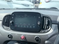 USED 2023 23 FIAT 500 Grey 1.0 MHEV hatchback, 44,183 miles, Euro 6, ULEZ compliant, 6-speed manual, 7in screen, CarPlay/Android Auto, sunroof, A/C, 15in alloys. This 2023 Fiat 500 is a superb example, having had only one owner since new. It features a responsive 1.0 litre petrol engine, meeting Euro 6 emissions standards. Inside, you'll find a 7in HD touchscreen radio complete with Bluetooth, USB, and DAB functionality, alongside seamless Apple CarPlay and Android Auto connectivity. Comfort is assured with air conditioning, while the rain and dusk sensors automatically activate the headlights. Enjoy the open air with the fixed panoramic sunroof, all con