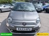 USED 2023 23 FIAT 500 Grey 1.0 MHEV hatchback, 44,183 miles, Euro 6, ULEZ compliant, 6-speed manual, 7in screen, CarPlay/Android Auto, sunroof, A/C, 15in alloys. This 2023 Fiat 500 is a superb example, having had only one owner since new. It features a responsive 1.0 litre petrol engine, meeting Euro 6 emissions standards. Inside, you'll find a 7in HD touchscreen radio complete with Bluetooth, USB, and DAB functionality, alongside seamless Apple CarPlay and Android Auto connectivity. Comfort is assured with air conditioning, while the rain and dusk sensors automatically activate the headlights. Enjoy the open air with the fixed panoramic sunroof, all con