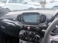 USED 2023 23 FIAT 500 Black 1.0 MHEV hatchback, 39,998 miles, Euro 6, ULEZ compliant, 6-speed manual, 7in screen, CarPlay/Android Auto, sunroof, A/C, 15in alloys. This 2023 Fiat 500 is a superb example, having had only one owner since new. It is powered by an efficient 1.0 litre petrol engine, meeting Euro 6 emissions standards. Inside, you'll find a fixed sunroof offering a panoramic view, air conditioning for comfort, and seamless connectivity with Apple CarPlay and Android Auto. The 7 inch HD touchscreen radio includes Bluetooth, USB, and DAB for all your entertainment needs, while rain and dusk sensors automatically manage the headlights.  This Fiat 5