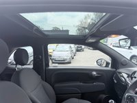 USED 2023 23 FIAT 500 Black 1.0 MHEV hatchback, 39,998 miles, Euro 6, ULEZ compliant, 6-speed manual, 7in screen, CarPlay/Android Auto, sunroof, A/C, 15in alloys. This 2023 Fiat 500 is a superb example, having had only one owner since new. It is powered by an efficient 1.0 litre petrol engine, meeting Euro 6 emissions standards. Inside, you'll find a fixed sunroof offering a panoramic view, air conditioning for comfort, and seamless connectivity with Apple CarPlay and Android Auto. The 7 inch HD touchscreen radio includes Bluetooth, USB, and DAB for all your entertainment needs, while rain and dusk sensors automatically manage the headlights.  This Fiat 5