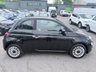 USED 2023 23 FIAT 500 Black 1.0 MHEV hatchback, 39,998 miles, Euro 6, ULEZ compliant, 6-speed manual, 7in screen, CarPlay/Android Auto, sunroof, A/C, 15in alloys. This 2023 Fiat 500 is a superb example, having had only one owner since new. It is powered by an efficient 1.0 litre petrol engine, meeting Euro 6 emissions standards. Inside, you'll find a fixed sunroof offering a panoramic view, air conditioning for comfort, and seamless connectivity with Apple CarPlay and Android Auto. The 7 inch HD touchscreen radio includes Bluetooth, USB, and DAB for all your entertainment needs, while rain and dusk sensors automatically manage the headlights.  This Fiat 5