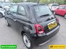 USED 2023 23 FIAT 500 Black 1.0 MHEV hatchback, 39,998 miles, Euro 6, ULEZ compliant, 6-speed manual, 7in screen, CarPlay/Android Auto, sunroof, A/C, 15in alloys. This 2023 Fiat 500 is a superb example, having had only one owner since new. It is powered by an efficient 1.0 litre petrol engine, meeting Euro 6 emissions standards. Inside, you'll find a fixed sunroof offering a panoramic view, air conditioning for comfort, and seamless connectivity with Apple CarPlay and Android Auto. The 7 inch HD touchscreen radio includes Bluetooth, USB, and DAB for all your entertainment needs, while rain and dusk sensors automatically manage the headlights.  This Fiat 5