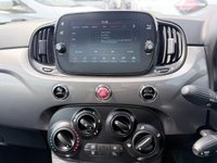 USED 2023 23 FIAT 500 Grey 1.0 MHEV hatchback, 42,442 miles, Euro 6, ULEZ compliant, 6-speed manual, 7in Screen, CarPlay/Android Auto, Sunroof, A/C, 15in alloys. This 2023 Fiat 500 is a superb example, having had only one owner since new. It is powered by an efficient 1.0 litre petrol engine and meets Euro 6 emissions standards. This model comes equipped with convenient rain and dusk sensors that automatically activate the headlights, along with Apple CarPlay and Android Auto connectivity for seamless smartphone integration. You can enjoy your favourite music and podcasts through the 7 inch HD touchscreen radio, which also features Bluetooth, USB, and DA