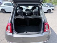 USED 2023 23 FIAT 500 Grey 1.0 MHEV hatchback, 41,298 miles, Euro 6, ULEZ compliant, 6-speed manual, 7in screen, CarPlay/Android Auto, sunroof, A/C, 15in alloys. This 2023 Fiat 500 is a superb example, having had only one owner from new. It is powered by an efficient 1.0 litre petrol engine, meeting Euro 6 emissions standards. This model comes equipped with a 7in HD touchscreen radio featuring Bluetooth, USB, and DAB functionality, alongside seamless Apple CarPlay and Android Auto connectivity. Comfort is assured with air conditioning, while the fixed sunroof, including a panoramic glass panel, adds to the airy cabin feel. Practicality is enhanced by rai