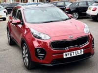 USED 2017 67 KIA SPORTAGE 1.7 CRDi 3 SUV 5dr Diesel Manual Euro 6 (s/s) (114 bhp) 