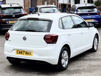 USED 2018 67 VOLKSWAGEN POLO 1.0 TSI SE Hatchback 5dr Petrol Manual Euro 6 (s/s) (95 ps) 