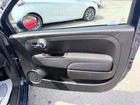 USED 2023 23 FIAT 500 Blue 1.0 MHEV hatchback, 44,183 miles, Euro 6, ULEZ compliant, 6-speed manual, 7in screen, CarPlay/Android Auto, sunroof, A/C, 15in alloys. This 2023 Fiat 500 is a superb example, having had only one owner since new. It features a responsive 1.0 litre petrol engine, meeting Euro 6 emissions standards. Inside, you'll find comfort with air conditioning and enjoy the fixed panoramic sunroof. Stay connected and entertained with Apple CarPlay and Android Auto compatibility, all managed through a 7 inch HD touchscreen radio that includes Bluetooth, USB, and DAB functionality. The car also benefits from rain and dusk sensors, which automat