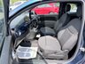 USED 2023 23 FIAT 500 Blue 1.0 MHEV hatchback, 44,183 miles, Euro 6, ULEZ compliant, 6-speed manual, 7in screen, CarPlay/Android Auto, sunroof, A/C, 15in alloys. This 2023 Fiat 500 is a superb example, having had only one owner since new. It features a responsive 1.0 litre petrol engine, meeting Euro 6 emissions standards. Inside, you'll find comfort with air conditioning and enjoy the fixed panoramic sunroof. Stay connected and entertained with Apple CarPlay and Android Auto compatibility, all managed through a 7 inch HD touchscreen radio that includes Bluetooth, USB, and DAB functionality. The car also benefits from rain and dusk sensors, which automat