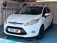 USED 2012 12 FORD FIESTA 1.6 Titanium Hatchback 5dr Petrol Manual (134 g/km, 118 bhp)+2 KEYS+HISTORY+AUTOLIGHTS+A/C+FULL LEATHER HEATED SEATS+ALLOYS+FOLDING MIRRORS+HEATED WINDSCREEN+LOW INSURANCE+CRUISE+HPI CLEAR+VOSA MOT HISTORY,+FULL DEALER FACILITIES+GOOD MPG 2 KEYS+HISTORY+AUTOLIGHTS+A/C+FULL LEATHER HEATED SEATS+ALLOYS+FOLDING MIRRORS+HEATED WINDSCREEN+LOW INSURANCE+CRUISE+HPI CLEAR