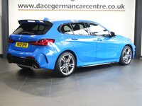 USED 2021 21 BMW 1 SERIES 2.0 M135i Hatchback 5dr Petrol Auto xDrive Euro 6 (s/s) (306 ps) 4 WHEEL DRIVE PERFORMANCE BMW IN SUPER CONDITION THROUGHOUT - COMES WITH A FULL SERVICE HISTORY + VIRTUAL COCKPIT DIGITAL DASH DISPLAY + SATELLITE NAVIGATION + APPLE CARPLAY / APPS CONTROL + ENHANCED BLUETOOTH PHONE PREPARATION WITH USB AUDIO INTERFACE AND VOICE CONTROL + DAB DIGITAL RADIO + DUAL ZONE CLIMATE CONTROL + AIR CONDITIONING + AUTOMATIC LED HEADLIGHTS + FRONT AND REAR PARKING SENSORS + KEYLESS START + HILL HOLD START ASSIST + SELECTABLE DRIVING MODES + IN CAR ENTERTAINMENT WITH TOUCH
