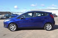 USED 2017 17 FORD FIESTA 1.25 Zetec Hatchback 5dr Petrol Manual Euro 6 (82 ps) Satellite Navigation - DAB - 1 Previous Owner