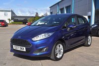 USED 2017 17 FORD FIESTA 1.25 Zetec Hatchback 5dr Petrol Manual Euro 6 (82 ps) Satellite Navigation - DAB - 1 Previous Owner