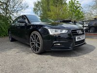 USED 2013 62 AUDI A5 2.0 TDIe Sportback 5dr Diesel Manual Euro 5 (s/s) (136 ps)+HISTORY+MOT TIL APRIL 2027+USB+ALLOYS+BLUETOOTH+MEDIA+AIRCON+AUX+CLIMATE+HPI CLEAR+VOSA MOT HISTORY PRINTOUT, PART EXCHANGE WELCOME, FULL DEALER FACILITIES, CLEAN CAR+NICE DRIVE+GOOD MPG HISTORY+MOT TIL APRIL 2027+USB+ALLOYS+BLUETOOTH+MEDIA+AIRCON+AUX+CLIMATE+HPI CLEAR