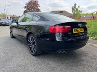 USED 2013 62 AUDI A5 2.0 TDIe Sportback 5dr Diesel Manual Euro 5 (s/s) (136 ps)+HISTORY+MOT TIL APRIL 2027+USB+ALLOYS+BLUETOOTH+MEDIA+AIRCON+AUX+CLIMATE+HPI CLEAR+VOSA MOT HISTORY PRINTOUT, PART EXCHANGE WELCOME, FULL DEALER FACILITIES, CLEAN CAR+NICE DRIVE+GOOD MPG HISTORY+MOT TIL APRIL 2027+USB+ALLOYS+BLUETOOTH+MEDIA+AIRCON+AUX+CLIMATE+HPI CLEAR
