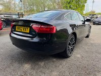 USED 2013 62 AUDI A5 2.0 TDIe Sportback 5dr Diesel Manual Euro 5 (s/s) (136 ps)+HISTORY+MOT TIL APRIL 2027+USB+ALLOYS+BLUETOOTH+MEDIA+AIRCON+AUX+CLIMATE+HPI CLEAR+VOSA MOT HISTORY PRINTOUT, PART EXCHANGE WELCOME, FULL DEALER FACILITIES, CLEAN CAR+NICE DRIVE+GOOD MPG HISTORY+MOT TIL APRIL 2027+USB+ALLOYS+BLUETOOTH+MEDIA+AIRCON+AUX+CLIMATE+HPI CLEAR