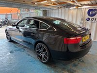 USED 2013 62 AUDI A5 2.0 TDIe Sportback 5dr Diesel Manual Euro 5 (s/s) (136 ps)+HISTORY+MOT TIL APRIL 2027+USB+ALLOYS+BLUETOOTH+MEDIA+AIRCON+AUX+CLIMATE+HPI CLEAR+VOSA MOT HISTORY PRINTOUT, PART EXCHANGE WELCOME, FULL DEALER FACILITIES, CLEAN CAR+NICE DRIVE+GOOD MPG HISTORY+MOT TIL APRIL 2027+USB+ALLOYS+BLUETOOTH+MEDIA+AIRCON+AUX+CLIMATE+HPI CLEAR