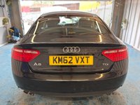 USED 2013 62 AUDI A5 2.0 TDIe Sportback 5dr Diesel Manual Euro 5 (s/s) (136 ps)+HISTORY+MOT TIL APRIL 2027+USB+ALLOYS+BLUETOOTH+MEDIA+AIRCON+AUX+CLIMATE+HPI CLEAR+VOSA MOT HISTORY PRINTOUT, PART EXCHANGE WELCOME, FULL DEALER FACILITIES, CLEAN CAR+NICE DRIVE+GOOD MPG HISTORY+MOT TIL APRIL 2027+USB+ALLOYS+BLUETOOTH+MEDIA+AIRCON+AUX+CLIMATE+HPI CLEAR