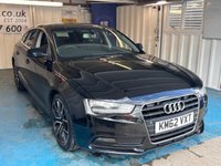 USED 2013 62 AUDI A5 2.0 TDIe Sportback 5dr Diesel Manual Euro 5 (s/s) (136 ps)+HISTORY+MOT TIL APRIL 2027+USB+ALLOYS+BLUETOOTH+MEDIA+AIRCON+AUX+CLIMATE+HPI CLEAR+VOSA MOT HISTORY PRINTOUT, PART EXCHANGE WELCOME, FULL DEALER FACILITIES, CLEAN CAR+NICE DRIVE+GOOD MPG HISTORY+MOT TIL APRIL 2027+USB+ALLOYS+BLUETOOTH+MEDIA+AIRCON+AUX+CLIMATE+HPI CLEAR